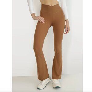 OFFLINE by Aerie Real Me Flare Pants XL Short Inseam | Hi-Rise Crossover Waist B